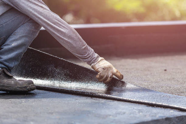 Professional Emergency Waterproofing technician working in Union Mills, IN